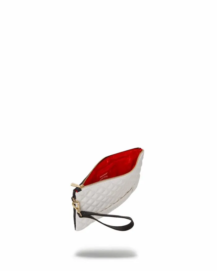 Bags SPRAYGROUND LEVELED UP SPLIT QUILT SHARK CROSSOVER CLUTCH