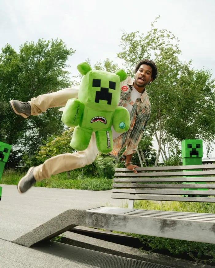 Bags SPRAYGROUND MINECRAFT CREEPER MONEYBEAR BACKPACK