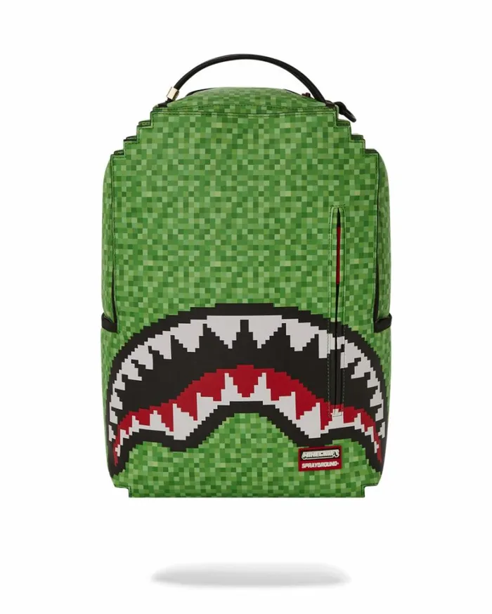 Bags SPRAYGROUND MINECRAFT CREEPER SHARK BACKPACK