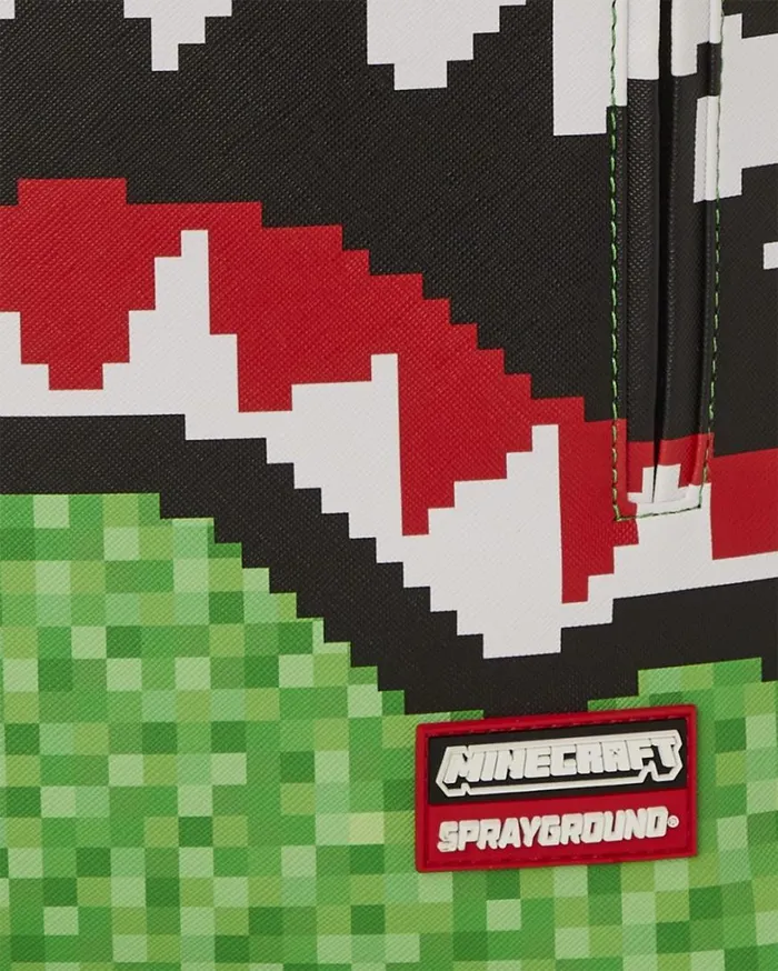 Bags SPRAYGROUND MINECRAFT CREEPER SHARK BACKPACK
