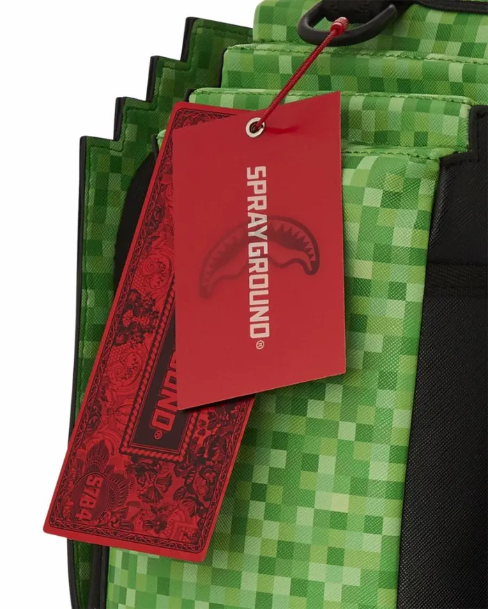 Bags SPRAYGROUND MINECRAFT CREEPER SHARK BACKPACK