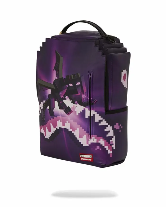 Bags SPRAYGROUND MINECRAFT ENDER DRAGON ATTACK BACKPACK