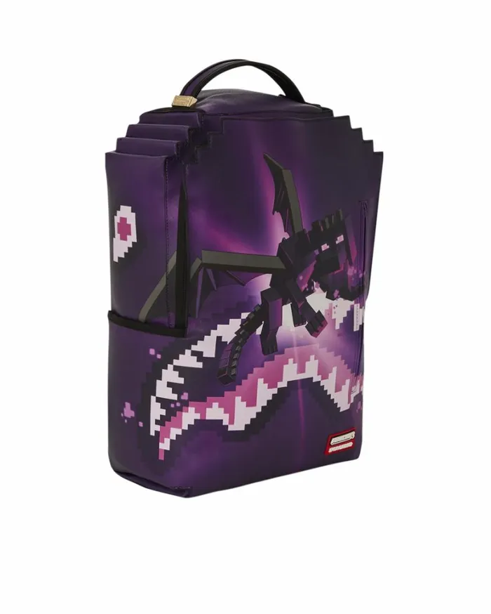 Bags SPRAYGROUND MINECRAFT ENDER DRAGON ATTACK BACKPACK