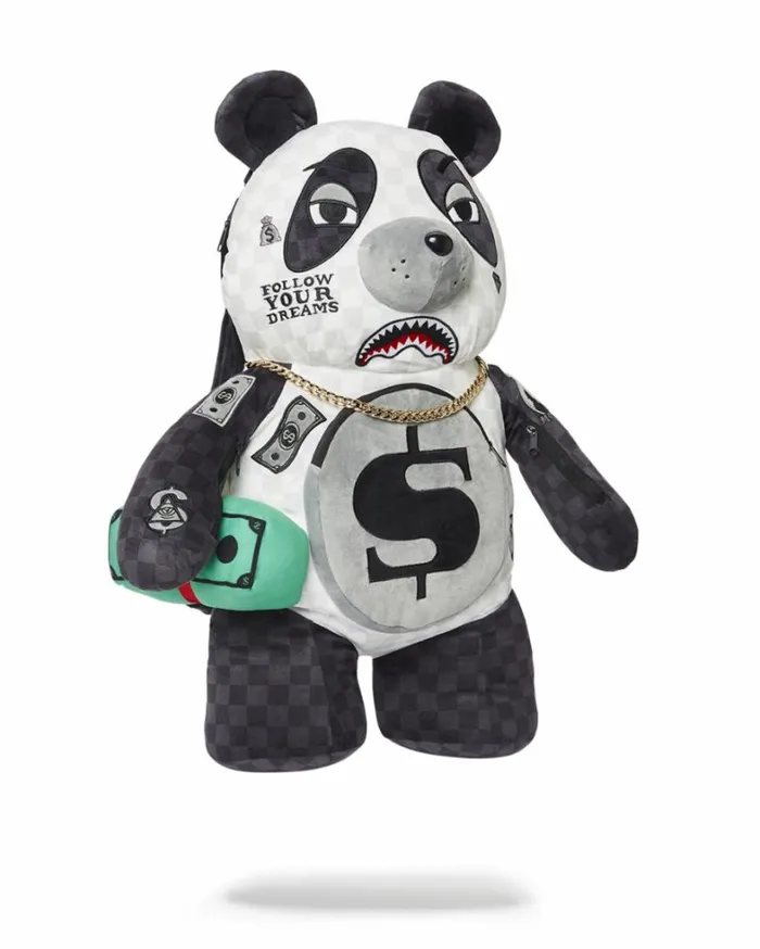 Bags SPRAYGROUND MONEYBEAR TEDDYBEAR BACKPACK PANDA PANDA PANDA