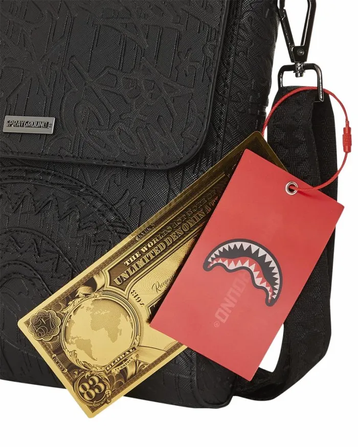 Bags SPRAYGROUND NIGHTFLIGHT G800 MESSENGER SLING BAG