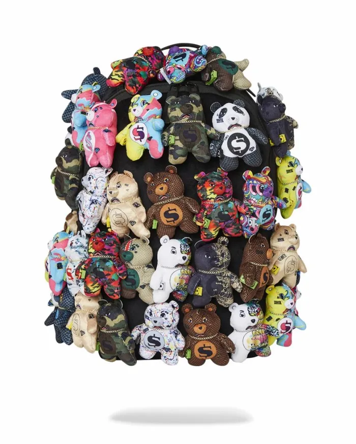 Bags SPRAYGROUND PACK OF BEARS REAL PLUSH BEARS RUNWAY PIECE BACKPACK 8211 SUPER EXCLUSIVE Bags SPRAYGROUND PACK OF BEARS REAL PLUSH BEARS RUNWAY PIECE BACKPACK 8211 SUPER EXCLUSIVE