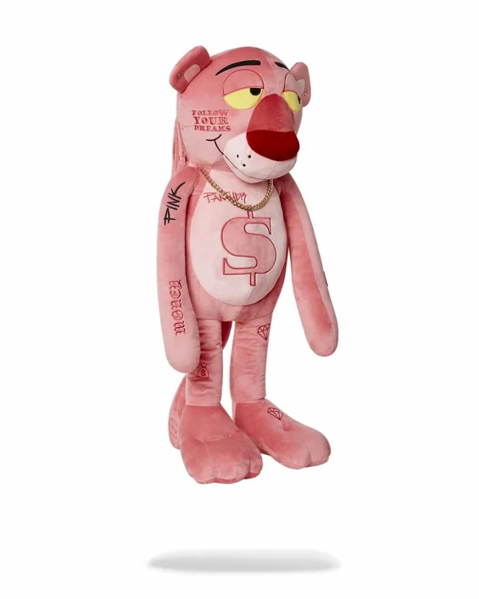 Bags SPRAYGROUND PINK PANTHER UP TO NO GOOD TEDDY BEAR BACKPACK