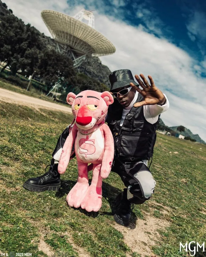 Bags SPRAYGROUND PINK PANTHER UP TO NO GOOD TEDDY BEAR BACKPACK