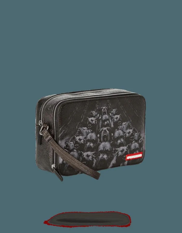Bags SPRAYGROUND PITBULLS TOILETRY AKA MONEY BAG