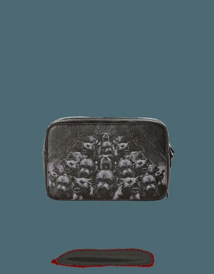 Bags SPRAYGROUND PITBULLS TOILETRY AKA MONEY BAG