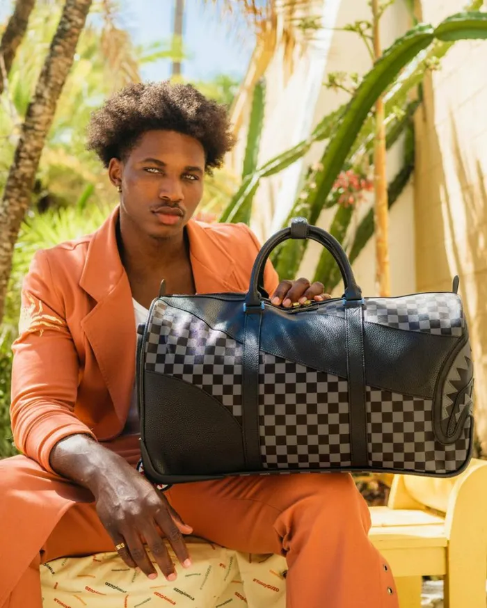 Bags SPRAYGROUND RACEWAY SHADOW PHANTOM DUFFLE WHEELY