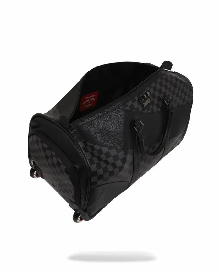 Bags SPRAYGROUND RACEWAY SHADOW PHANTOM DUFFLE WHEELY