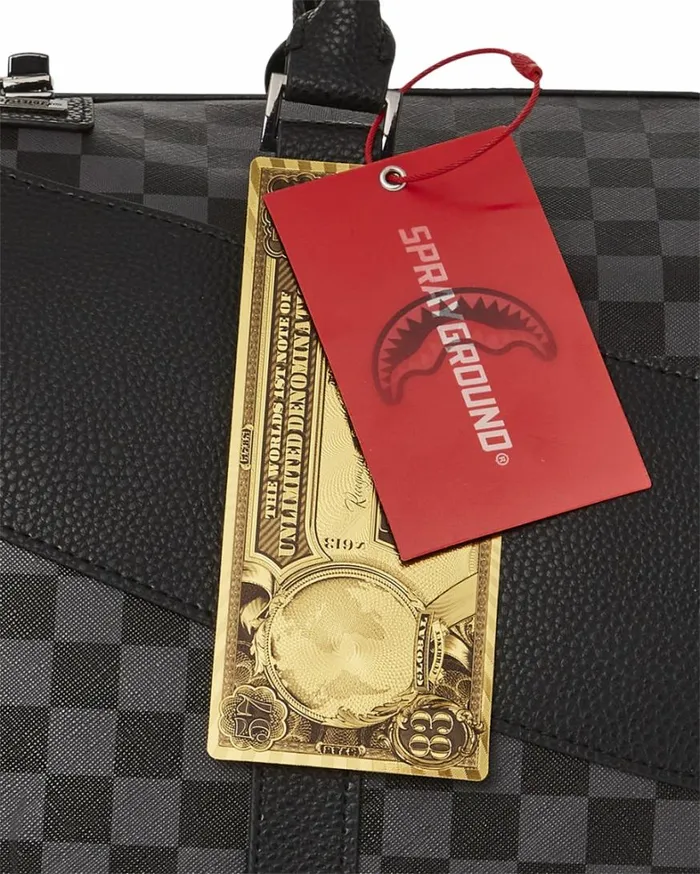 Bags SPRAYGROUND RACEWAY SHADOW PHANTOM DUFFLE WHEELY