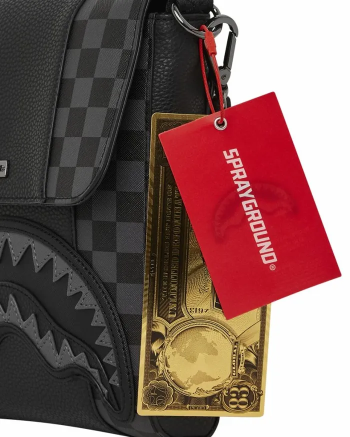 Bags SPRAYGROUND RACEWAY SHADOW PHANTOM MESSENGER SLING BAG