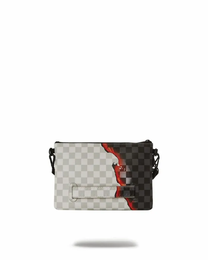 Bags SPRAYGROUND RING OF FIRE CROSSOVER CLUTCH W SHOULDER STRAP