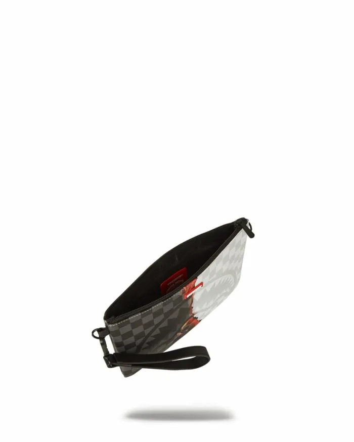 Bags SPRAYGROUND RING OF FIRE CROSSOVER CLUTCH W SHOULDER STRAP