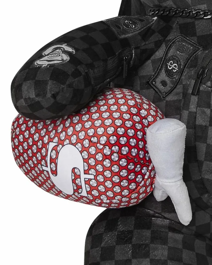Bags SPRAYGROUND RING OF FIRE MONEYBEAR TEDDYBEAR BACKPACK
