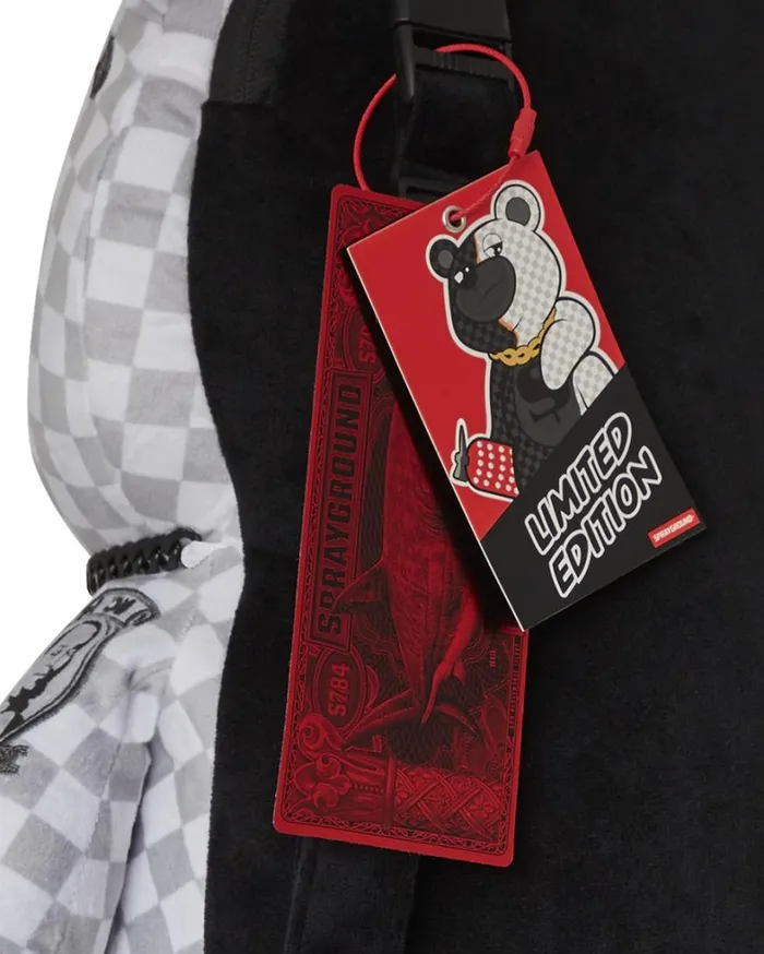 Bags SPRAYGROUND RING OF FIRE MONEYBEAR TEDDYBEAR BACKPACK