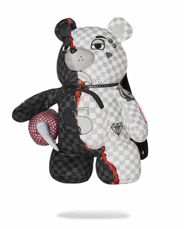 Bags SPRAYGROUND RING OF FIRE MONEYBEAR TEDDYBEAR BACKPACK