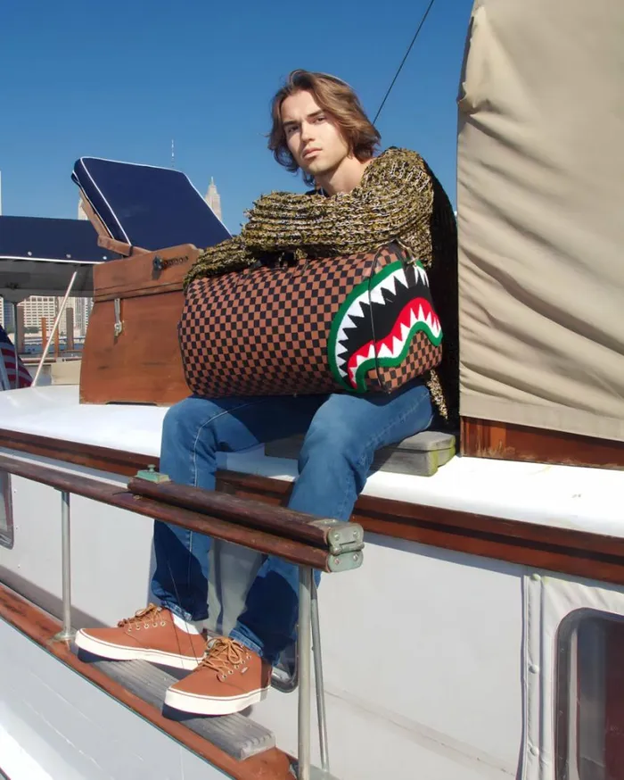 Bags SPRAYGROUND ROMEO AIR ITALIA SHARK DUFFLE