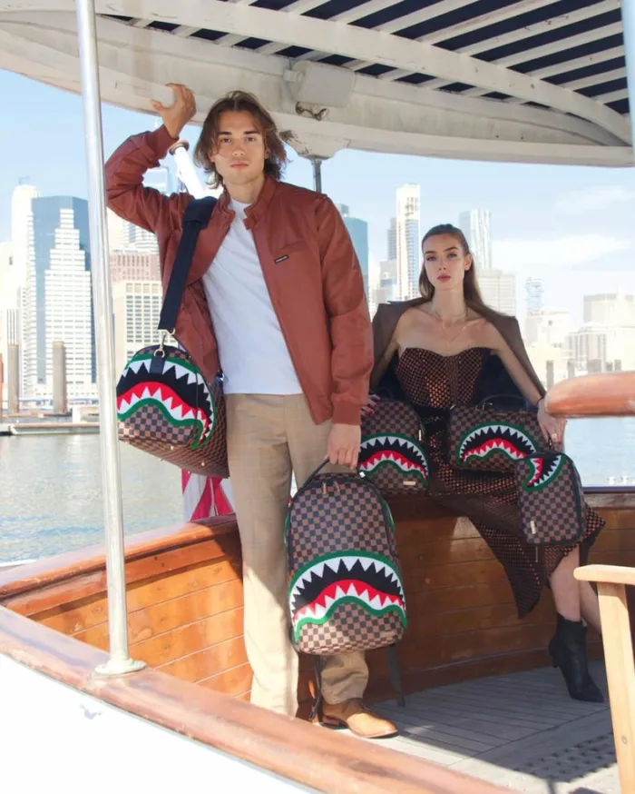 Bags SPRAYGROUND ROMEO AIR ITALIA SHARK DUFFLE