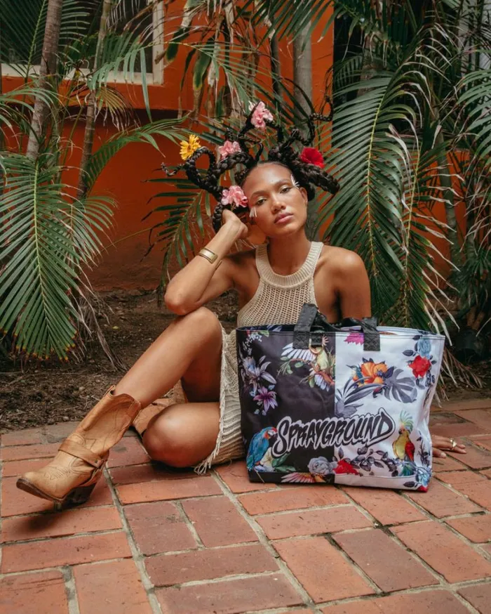 Bags SPRAYGROUND SHADOW FLIGHT BEACH TOTE