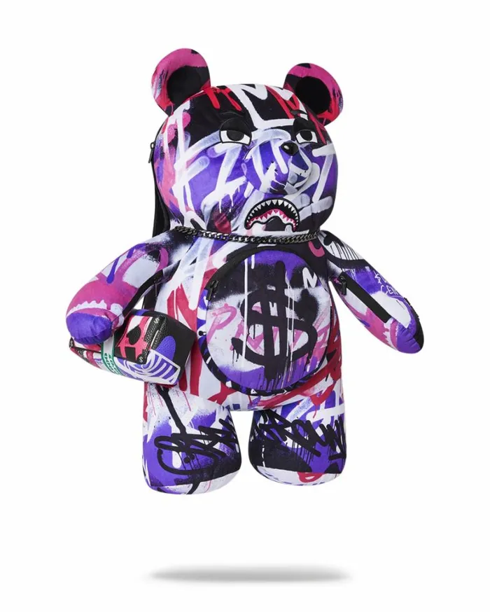 Bags SPRAYGROUND SHARK ATELIER MONEYBEAR TEDDYBEAR BACKPACK