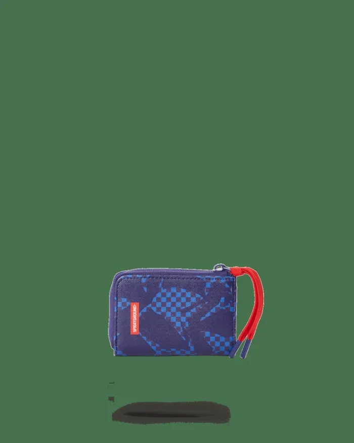 Bags SPRAYGROUND SHARK CHECK BLUE WALLET