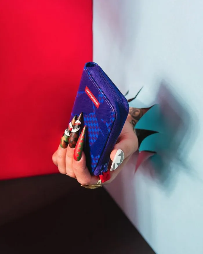 Bags SPRAYGROUND SHARK CHECK BLUE WALLET