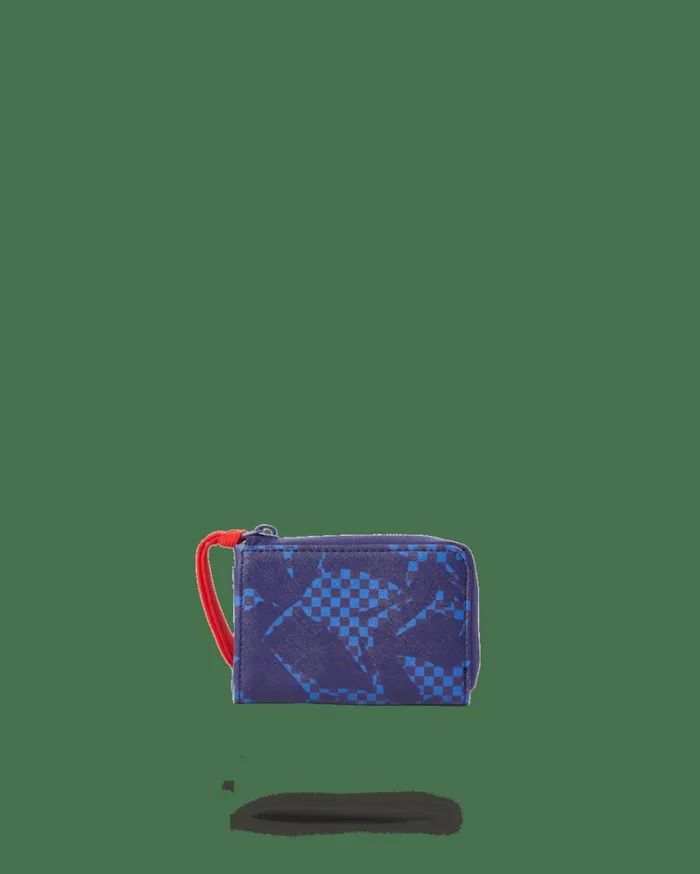 Bags SPRAYGROUND SHARK CHECK BLUE WALLET