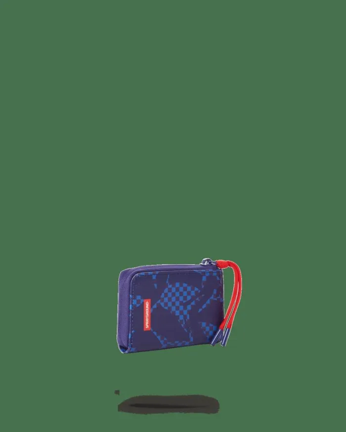 Bags SPRAYGROUND SHARK CHECK BLUE WALLET