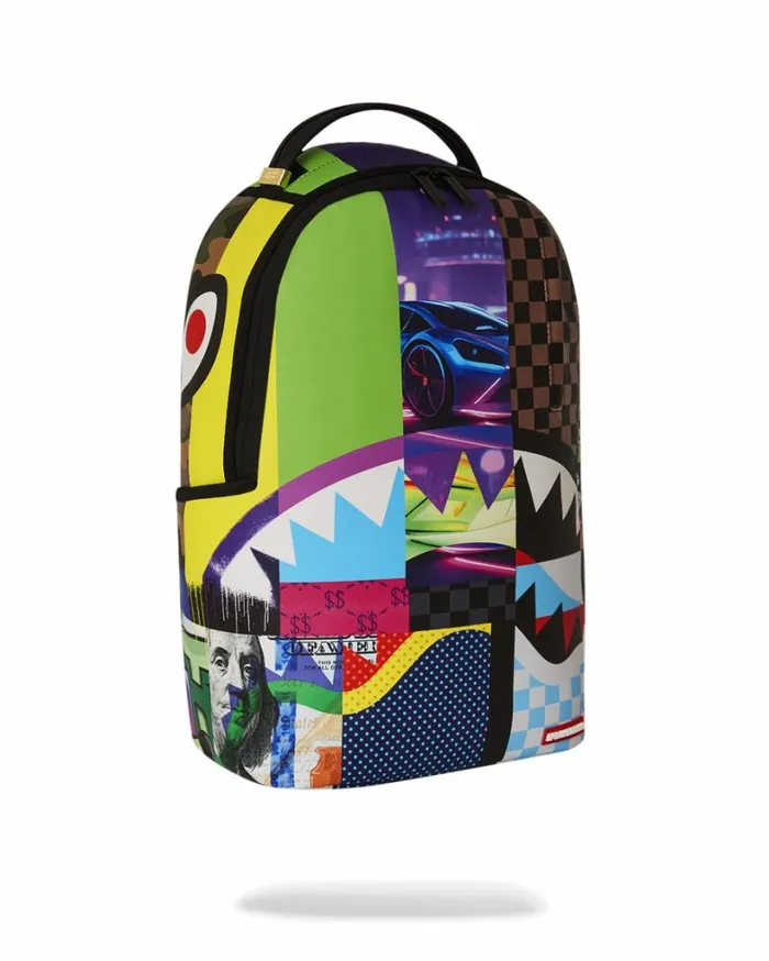 Bags SPRAYGROUND SHARK MASTERPIECES BACKPACK