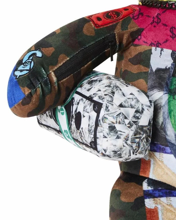 Bags SPRAYGROUND SHARK MASTERPIECES MONEYBEAR TEDDYBEAR BACKPACK