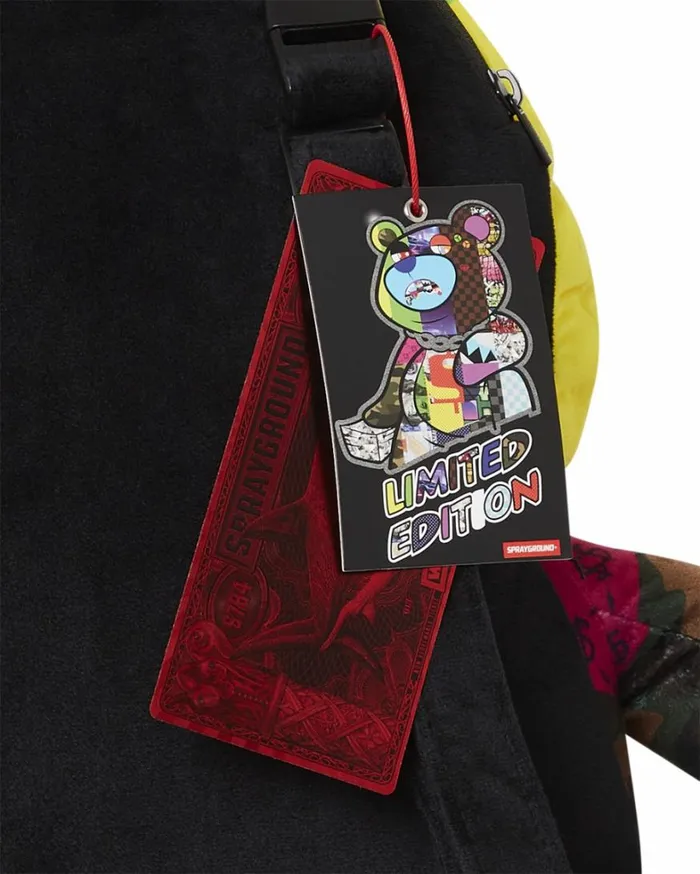 Bags SPRAYGROUND SHARK MASTERPIECES MONEYBEAR TEDDYBEAR BACKPACK