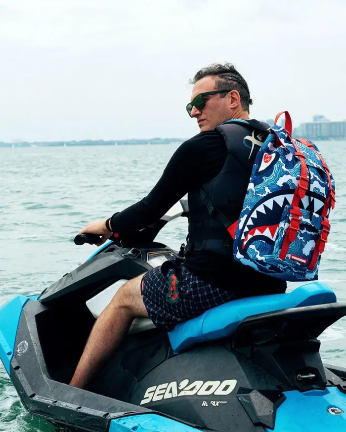 Bags SPRAYGROUND SHARK WAVE HILLS BACKPACK