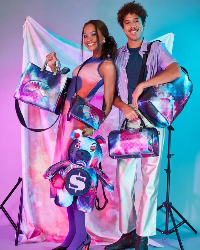 Bags SPRAYGROUND SHARKCLUB ELECTRONICA CROSSOVER CLUTCH