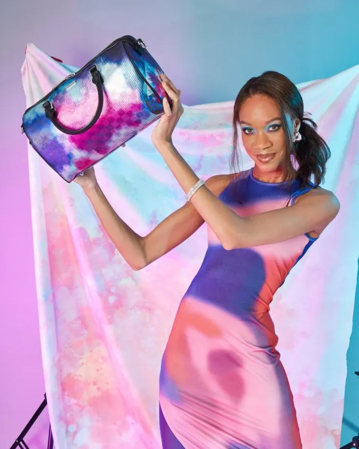 Bags SPRAYGROUND SHARKCLUB ELECTRONICA MINI DUFFLE