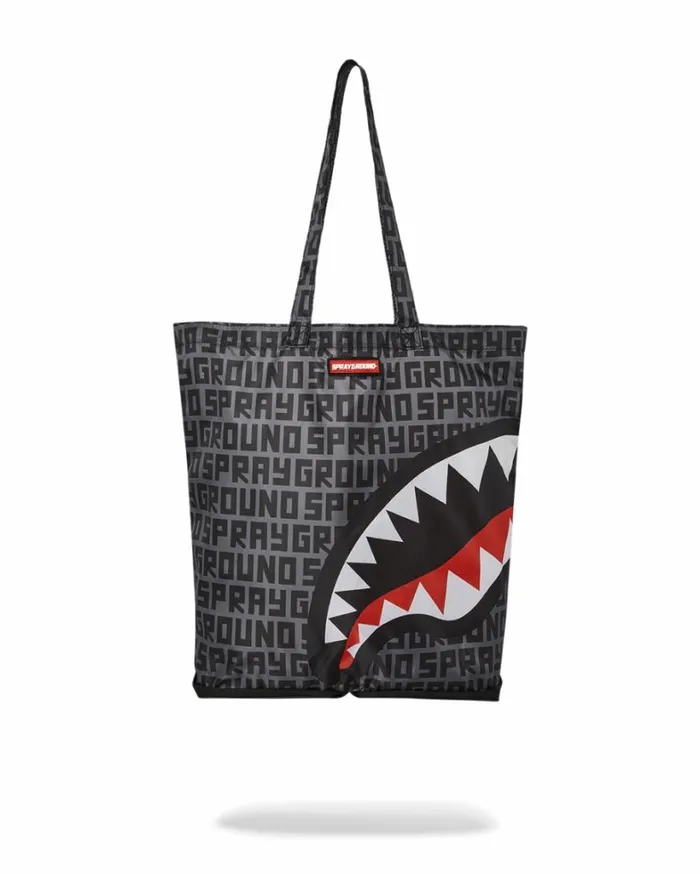 Bags SPRAYGROUND SHARKFINITY STEALTH PILOT PACKABLE TOTE