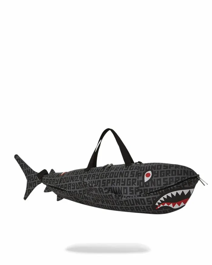 Bags SPRAYGROUND SHARKFINITY STEALTH PILOT SHARK SHAPE DUFFLE