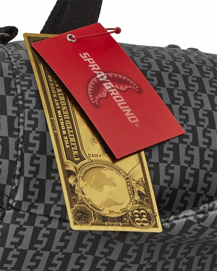 Bags SPRAYGROUND SHARKFINITY STEALTH PILOT SHARK SHAPE DUFFLE