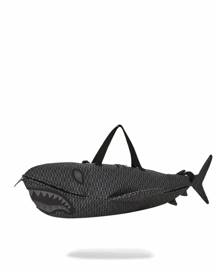 Bags SPRAYGROUND SHARKFINITY STEALTH PILOT SHARK SHAPE DUFFLE