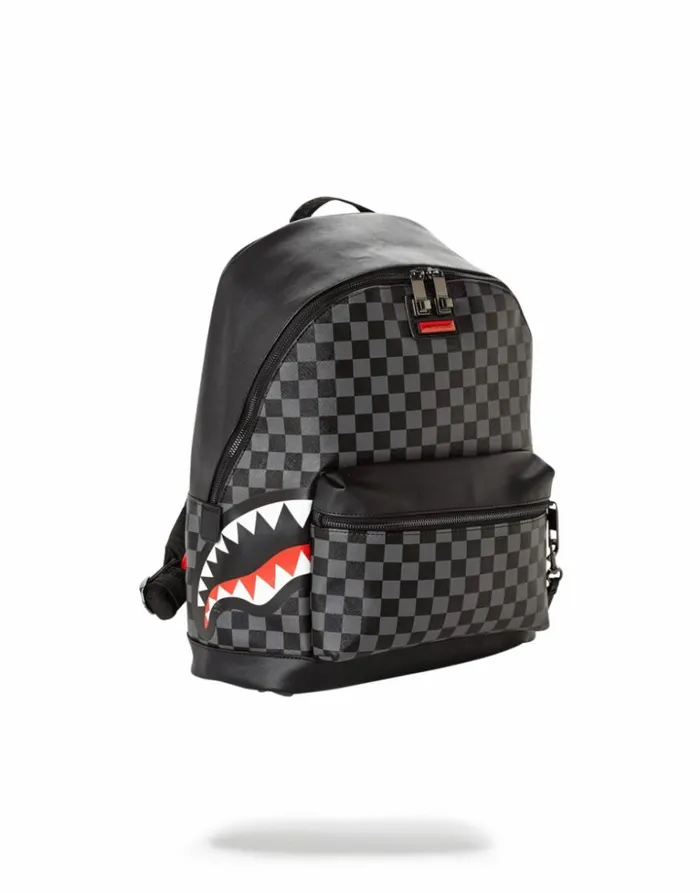 Bags SPRAYGROUND SHARKS IN PARIS BLACK CHECKERED EDITION Bags SPRAYGROUND SHARKS IN PARIS BLACK CHECKERED EDITION