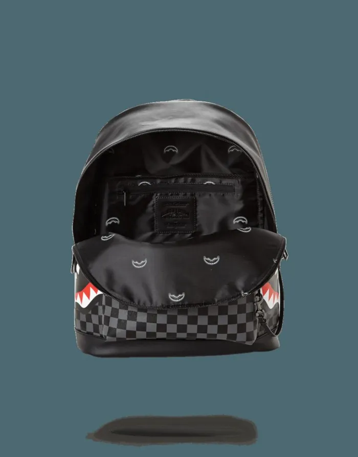Bags SPRAYGROUND SHARKS IN PARIS BLACK CHECKERED EDITION Bags SPRAYGROUND SHARKS IN PARIS BLACK CHECKERED EDITION