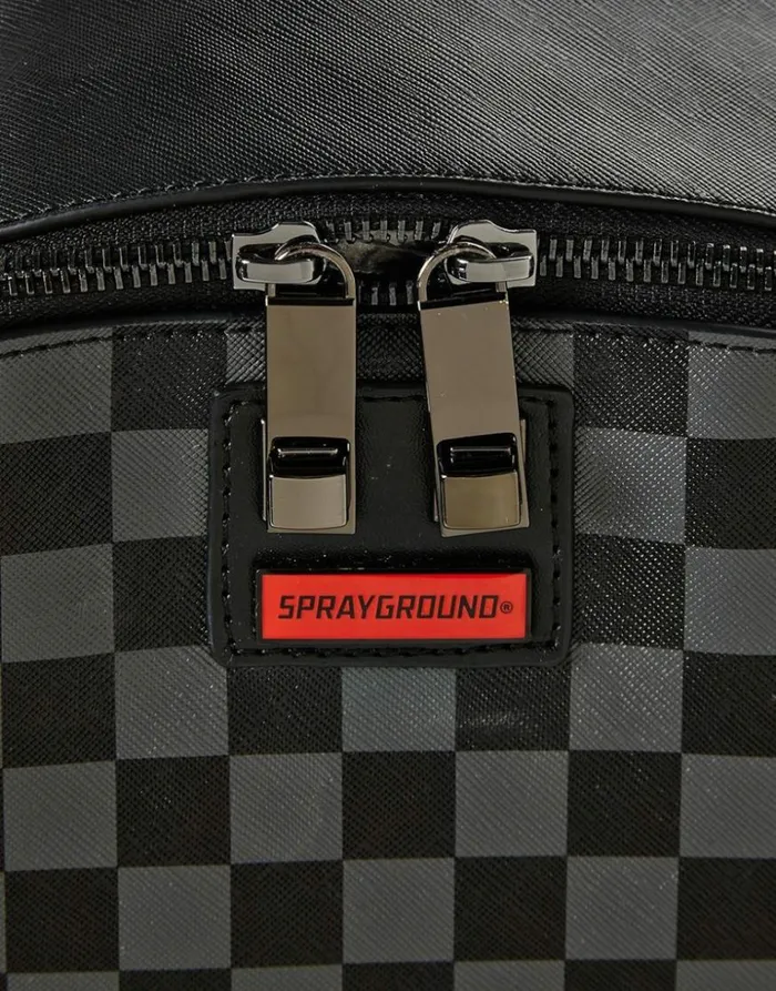 Bags SPRAYGROUND SHARKS IN PARIS BLACK CHECKERED EDITION Bags SPRAYGROUND SHARKS IN PARIS BLACK CHECKERED EDITION