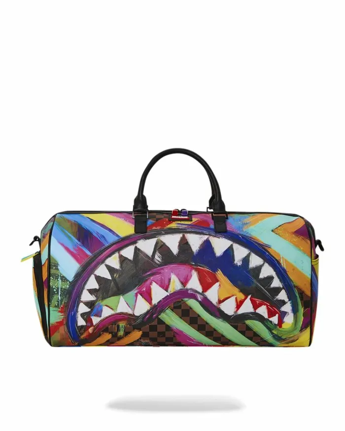Bags SPRAYGROUND SHARKS IN PARIS CITY STREAKS DUFFLE