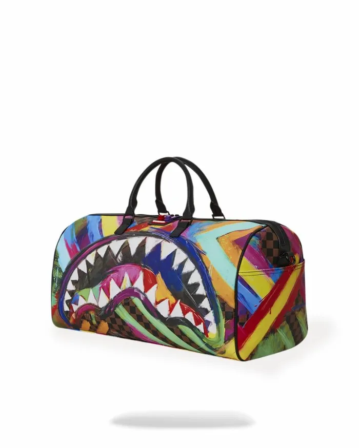 Bags SPRAYGROUND SHARKS IN PARIS CITY STREAKS DUFFLE
