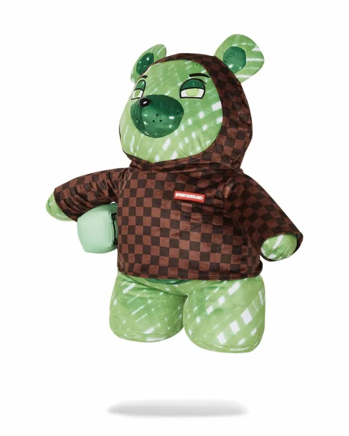 Bags SPRAYGROUND SHARKS IN PARIS FADE AWAY HOODIE MONEYBEAR TEDDYBEAR BACKPACK
