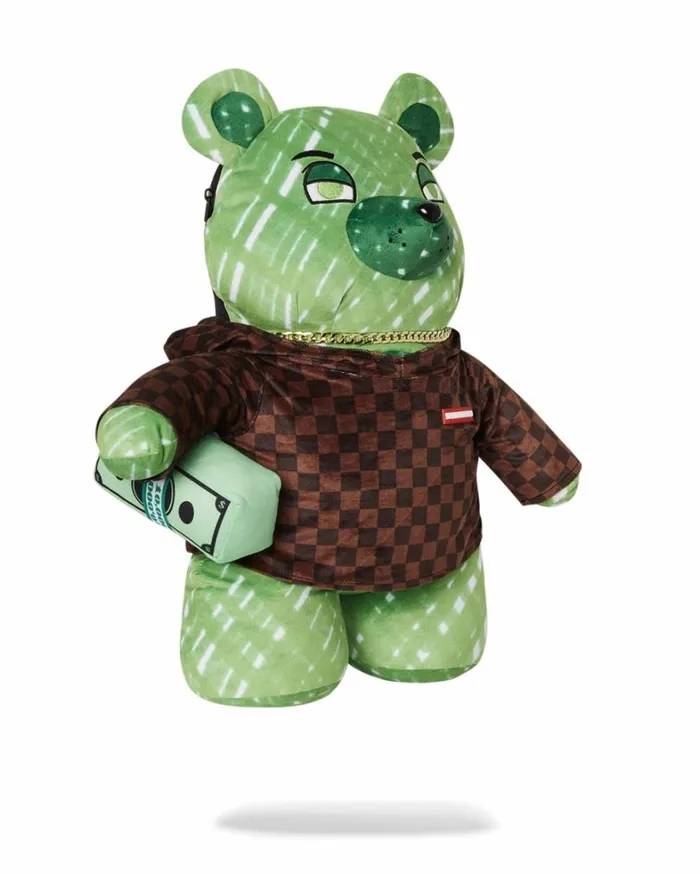 Bags SPRAYGROUND SHARKS IN PARIS FADE AWAY HOODIE MONEYBEAR TEDDYBEAR BACKPACK