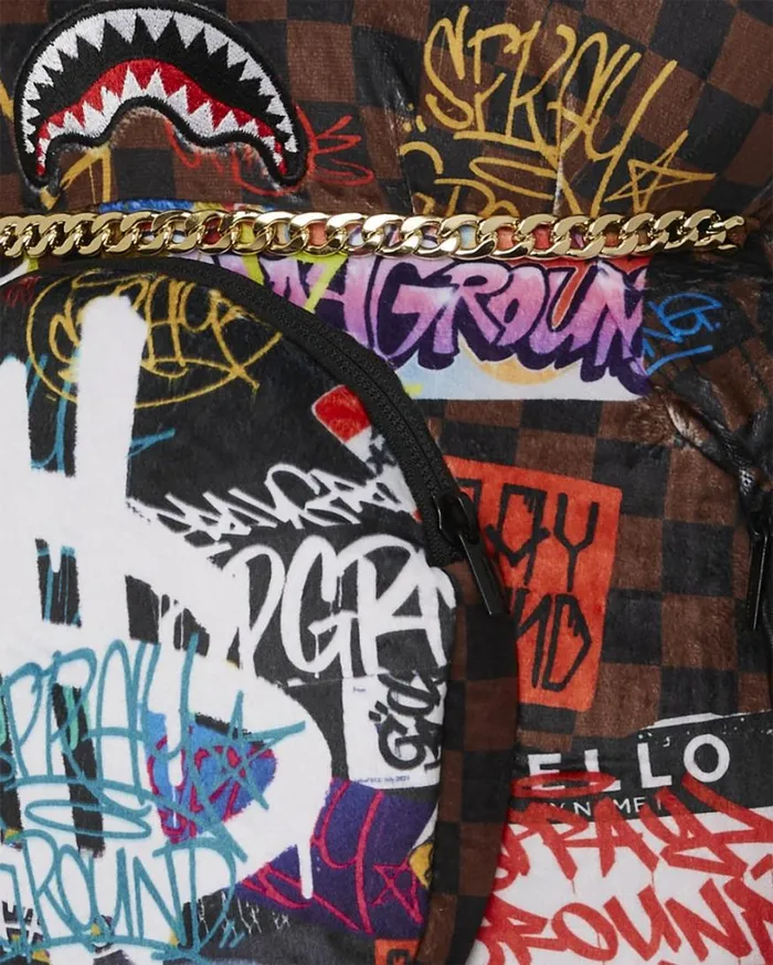 Bags SPRAYGROUND SHARKS IN PARIS THE RIZZ MONEYBEAR TEDDYBEAR BACKPACK