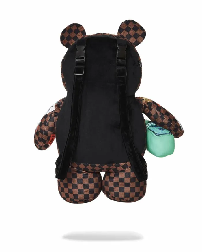 Bags SPRAYGROUND SHARKS IN PARIS THE RIZZ MONEYBEAR TEDDYBEAR BACKPACK